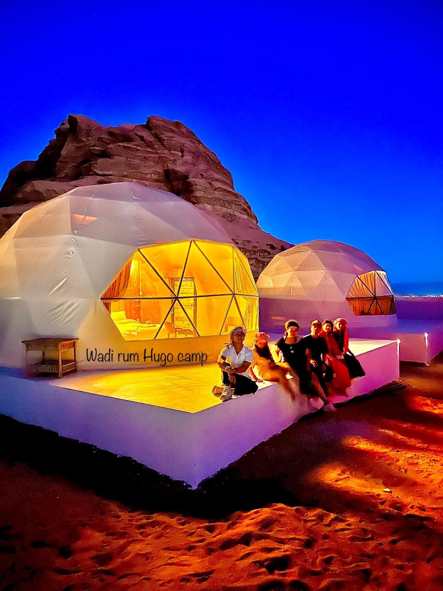 Wadi Rum Hugo Camp Екстер'єр фото