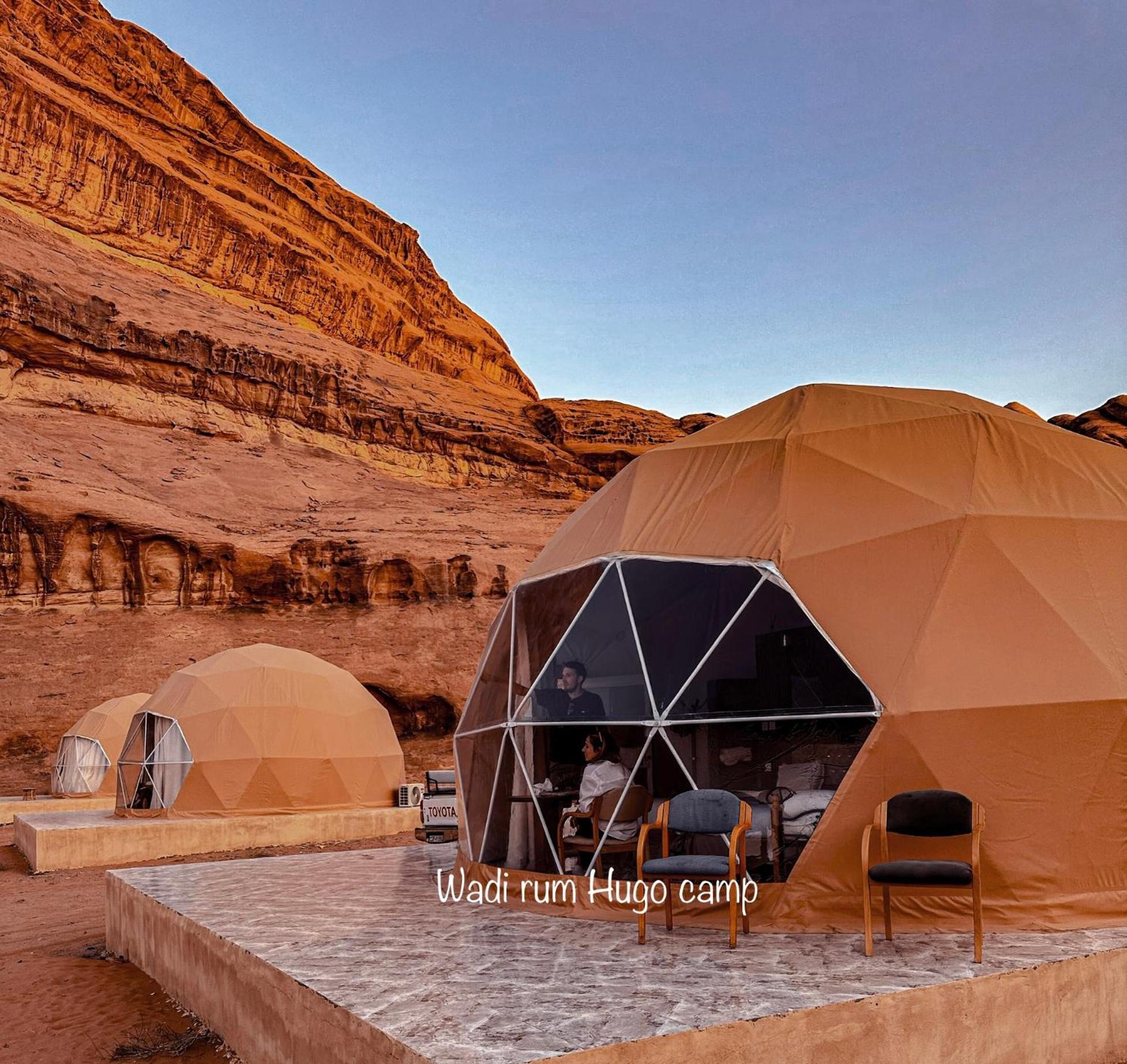 Wadi Rum Hugo Camp Екстер'єр фото